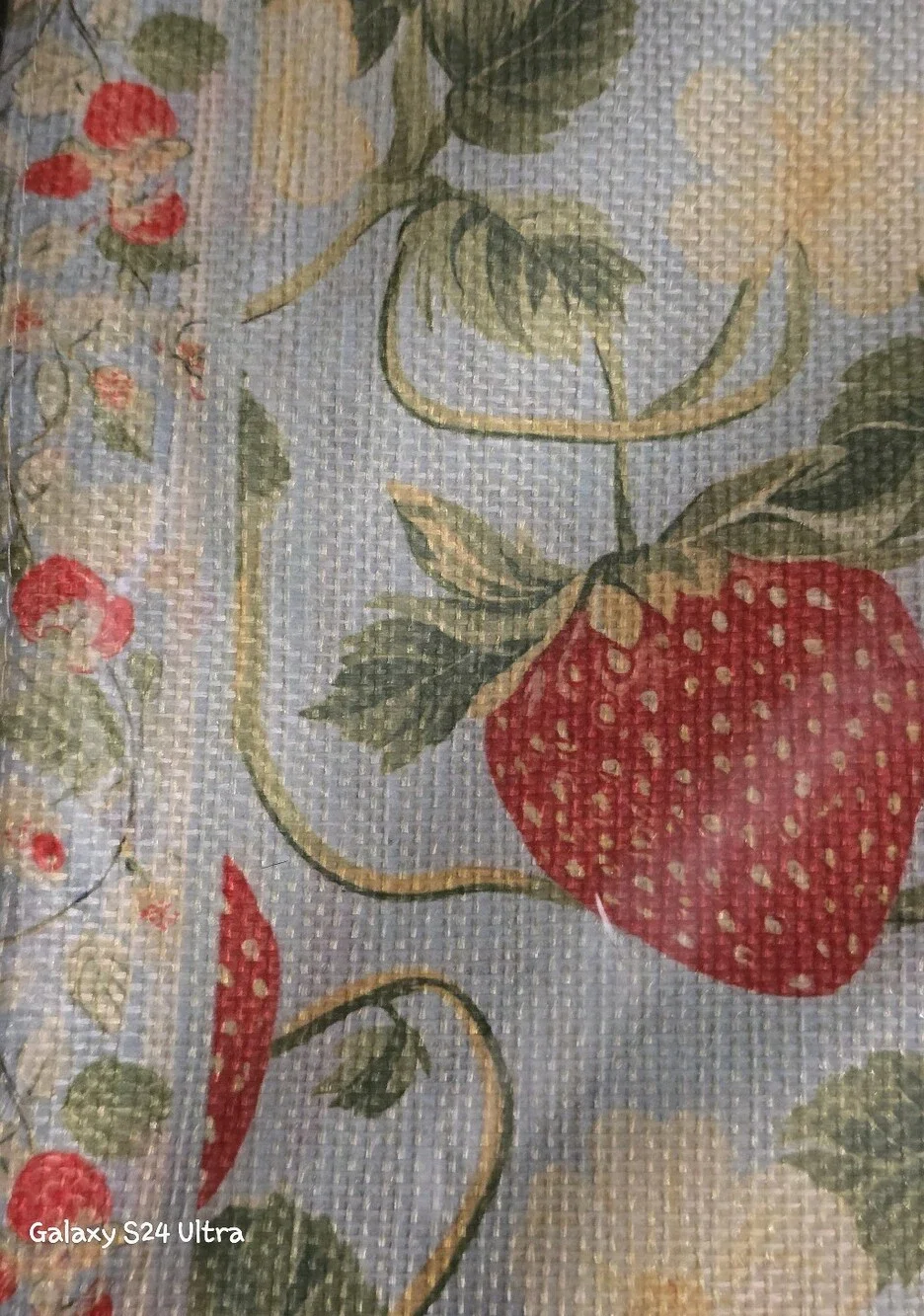 Strawberry 🍓 Decor 7pc Set: 1 Table Runner & 6 Placemats NEW